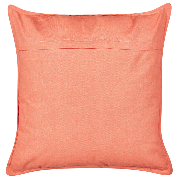 Beliani-LOMENTARIA-Sierkussen set van 2-Rood-45 x 45 cm-Fluweel