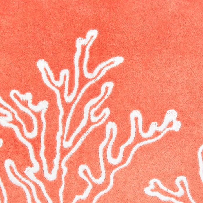 Beliani-LOMENTARIA-Sierkussen set van 2-Rood-45 x 45 cm-Fluweel