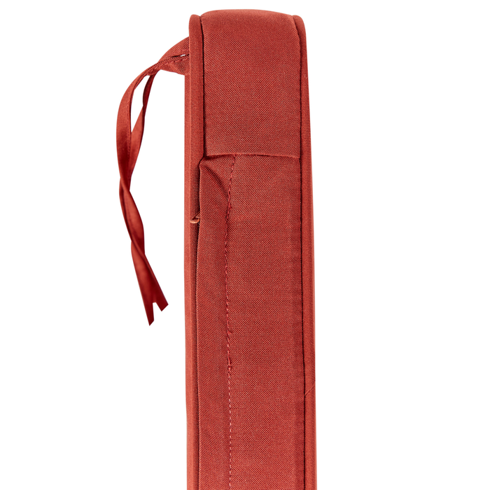 Beliani - SOVANA - Tuinbank - Donkerhout|Rood - Acaciahout