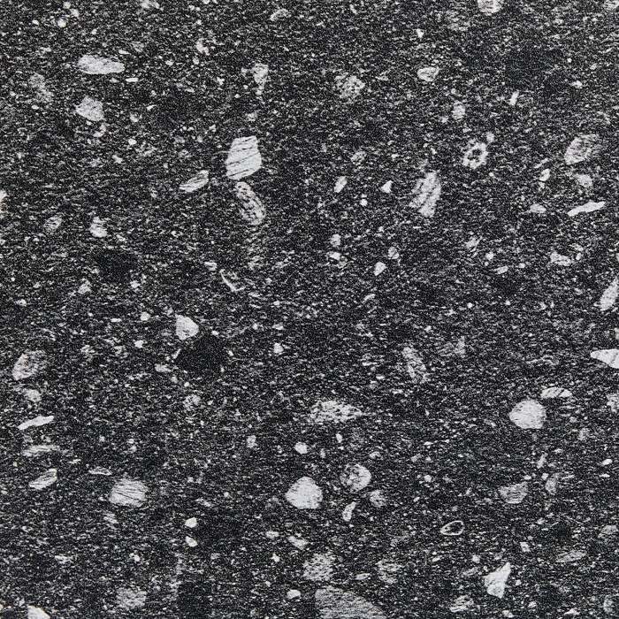 Beliani - COSOLETO - Tuintafel - Zwart - Glas|RVS