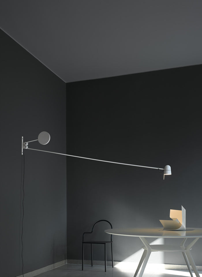 Luceplan Counterbalance wandlamp LED 199x76,2 rood