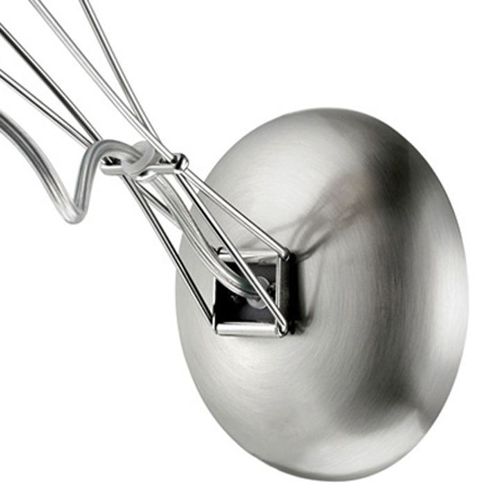 Lumina Matrix Mono wandlamp nikkel