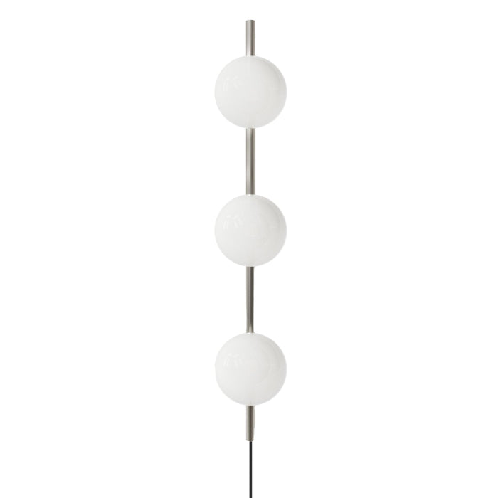 Frama Ovoid Triple wandlamp staal