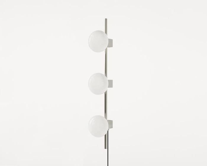 Frama Ovoid Triple wandlamp staal