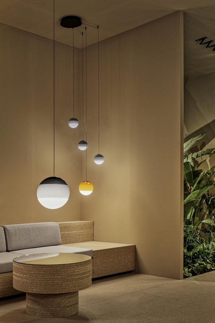 Marset Dipping Light Ø30 hanglamp LED roze