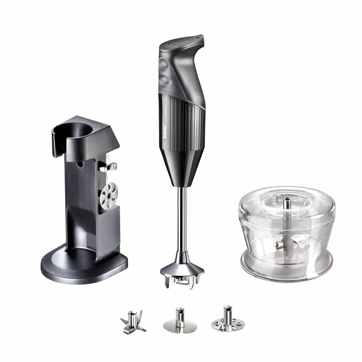 Bamix  Deluxe Staafmixer met Accessoires - 200W -Zwart