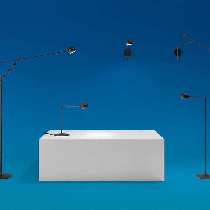 IXA wandlamp medium LED blauw