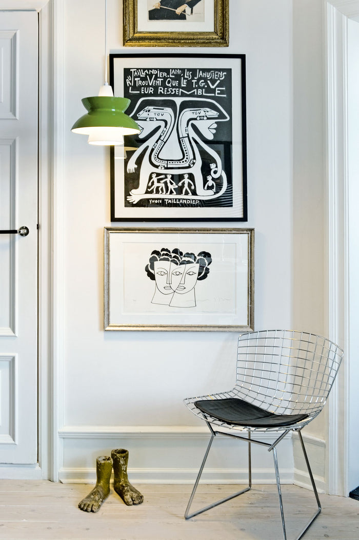 Doo-Wop hanglamp Ø28.3 messing