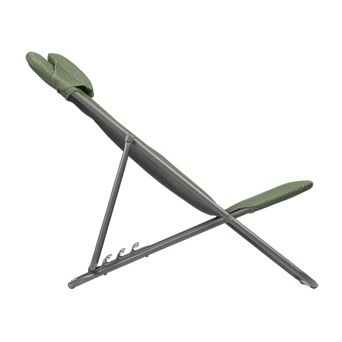 Lafuma Maxi Transat  Multi-Positie Opvouwbare Ligstoel - Olive