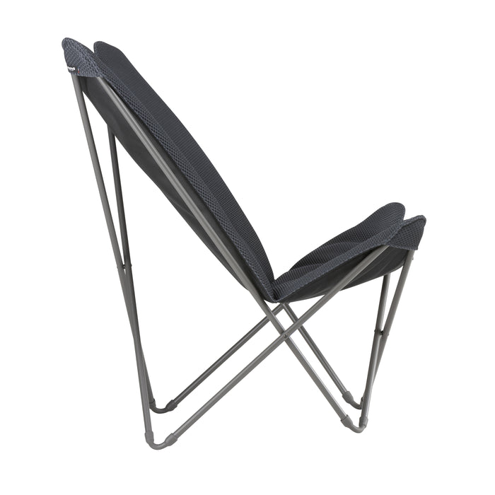 Lafuma Maxi Pop Up XL Loungestoel - Donkergrijs