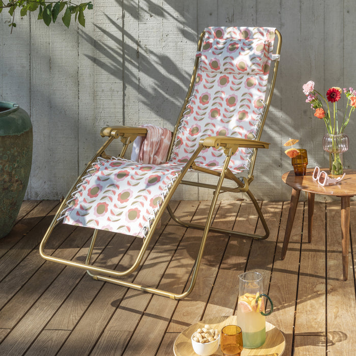 Lafuma RSXA Relaxstoel - Retro Oranje