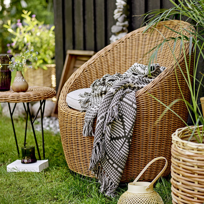 Bloomingville Roccas Loungestoel - Rattan