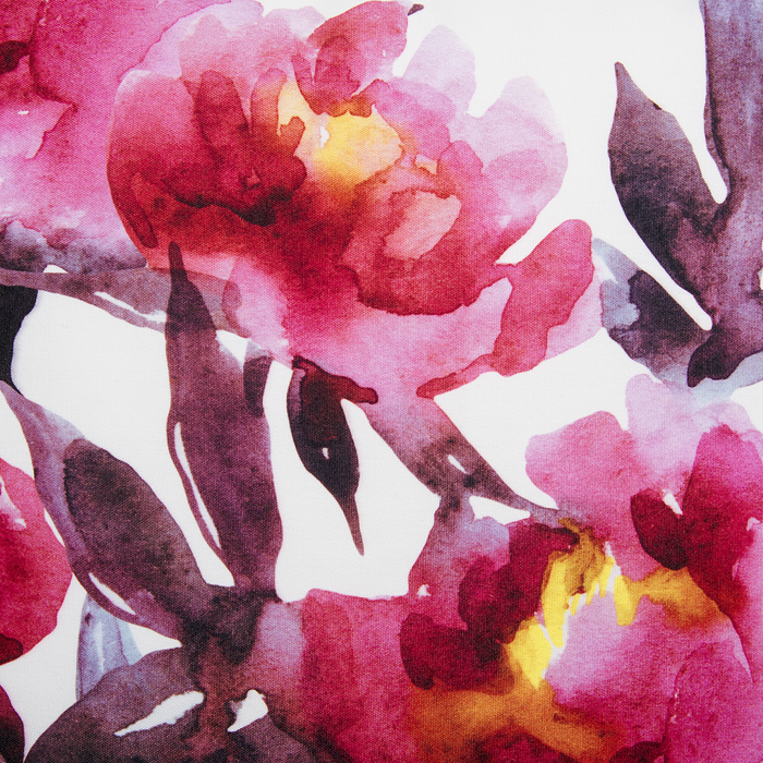 Beliani-LANROSSO-Tuinkussen set van 2-Roze|Wit- 40 cm-Polyester