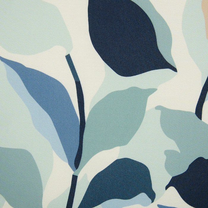 Beliani-VEGLINO-Tuinkussen set van 2-Donkerblauw- 40 cm-Polyester