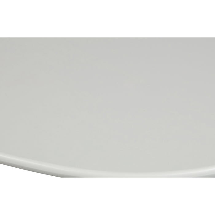 WOOOD Tablo Eettafel met 3-Stand Poot - Essenhout - Mist - 75x130x130