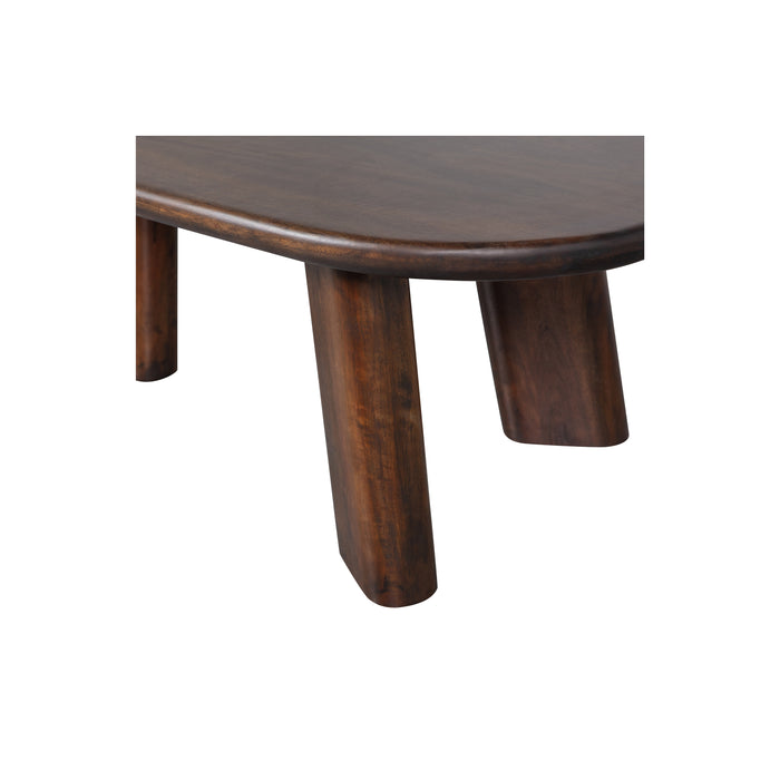 WOOOD Roundly Salontafel - B 110 x D 60 cm