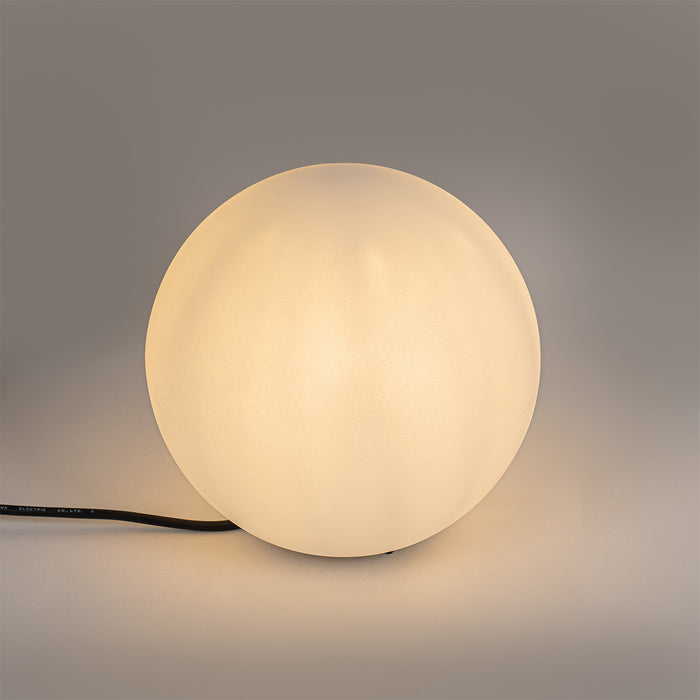 QAZQA Moderne buitenlamp wit 25 cm IP65 - Nura