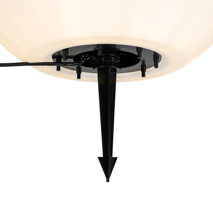 QAZQA Moderne buitenlamp wit 56 cm IP44 - Nura