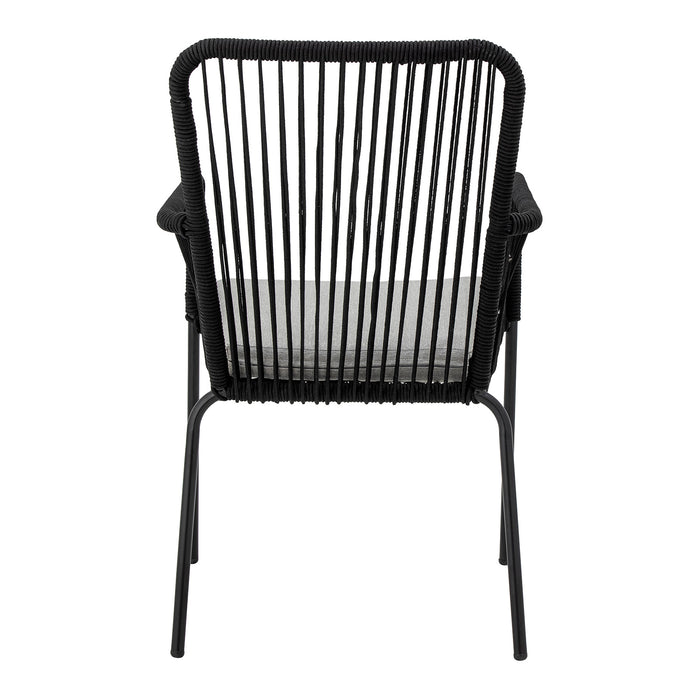 Bloomingville Santino Tuinstoel - Zwart