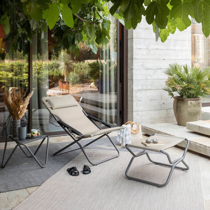 Lafuma Transabed Opvouwbare Ligstoel - Mokka