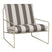 Ferm Living Desert Lounger - Cashmere - Chocolate / Off-White