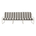 Ferm Living Desert 3-zitsbank - Cashmere - Chocolate / Off-White