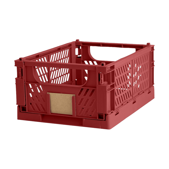 Lisomme Luuk opvouwbaar krat rood - 33 x 24,5 cm