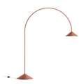 Vibia Out 4270 booglamp LED buiten Terra Red