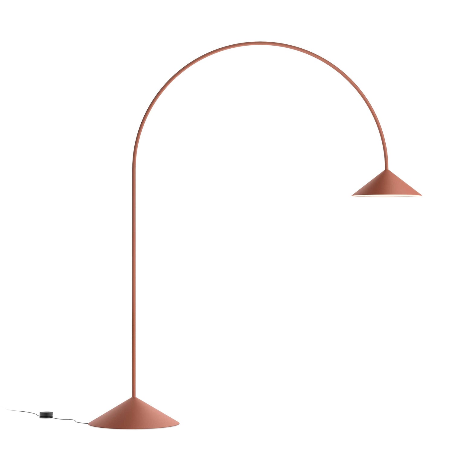 Vibia Out 4270 booglamp LED buiten Terra Red