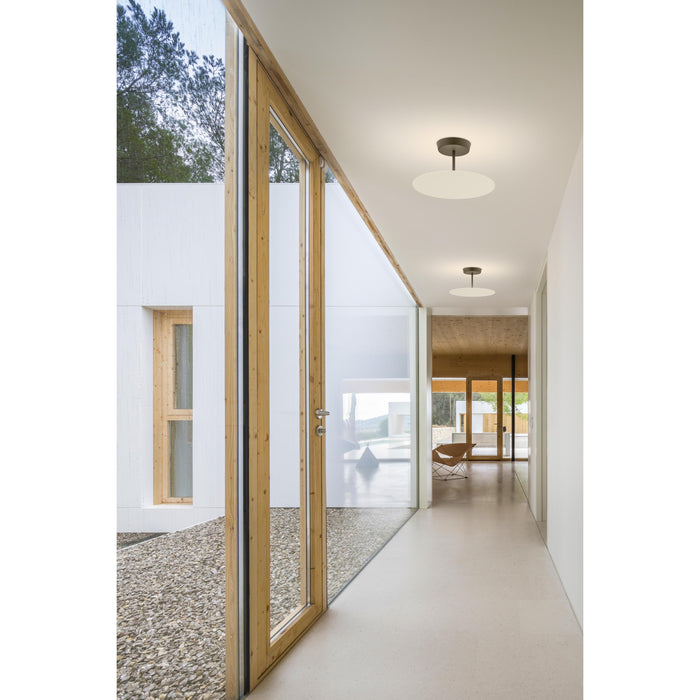 Vibia Flat 5920 plafondlamp LED Ø40 Off-White