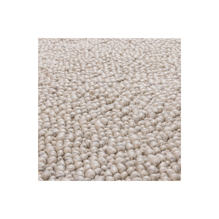 WOOOD Veld Vloerkleed - Wol - Naturel - 1x160x230