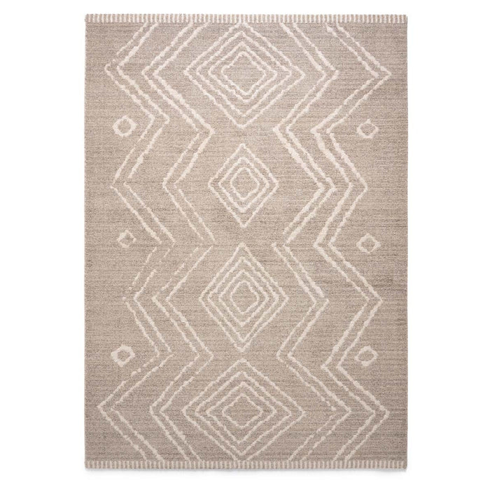 Boho&me Berber vloerkleed Beni Ouarain Bahij - lichtgrijs - 160x230 cm