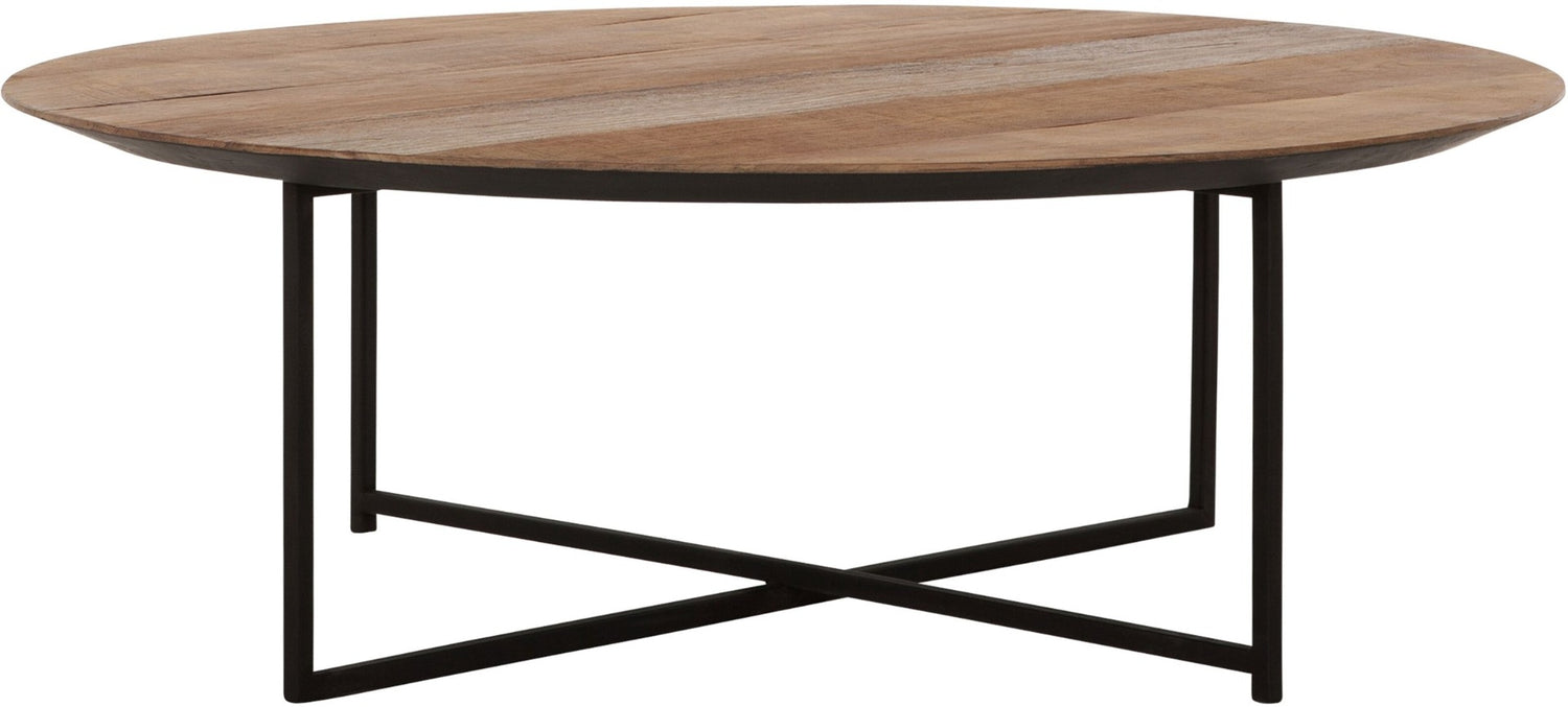 DTP Home Coffee table Cosmo round large,35xØ100 cm, recycled teakwood
