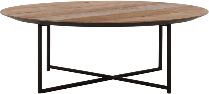 DTP Home Coffee table Cosmo round large,35xØ100 cm, recycled teakwood