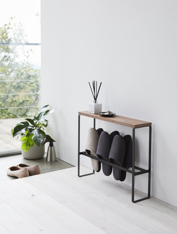 Yamazaki Pantoffel Opbergrek - Tower - Zwart