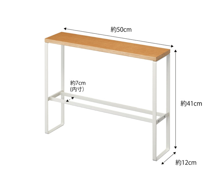 Yamazaki Pantoffel Opbergrek - Tower - Wit