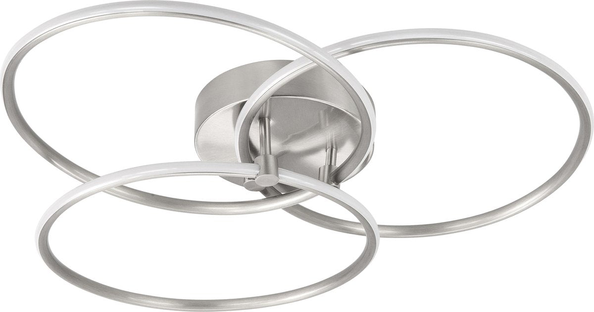 HighLight plafondlamp Circles - mat staal