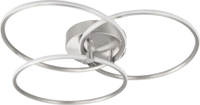 HighLight plafondlamp Circles - mat staal