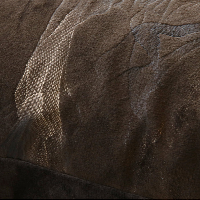 Unique Living Sierkussen Glow - Bruin - Polyester - 45x45x0cm (BxHxD)