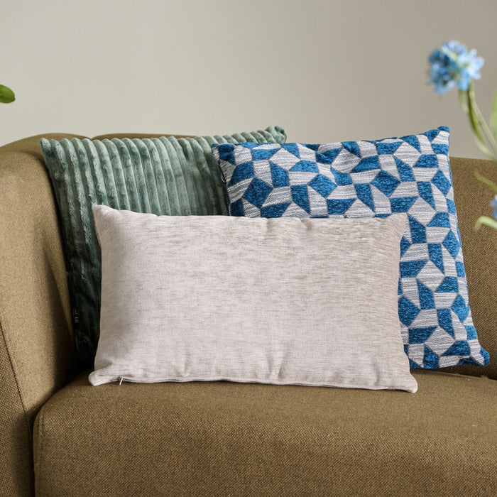 Sierkussen Lift - Grijs - Fluweel - 35x55x0cm (BxHxD)