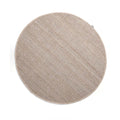 Nordic Weavers Rond wollen vloerkleed Lett - beige|crème - 120 cm