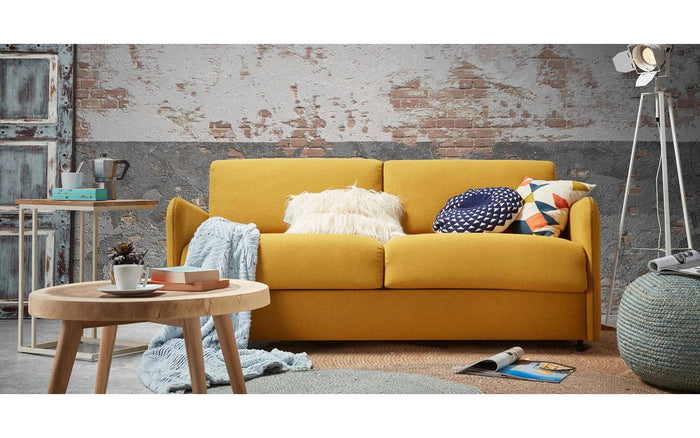 Kave Home - Wellcres massief regenboomhouten bijzettafeltje, Ø 65 cm