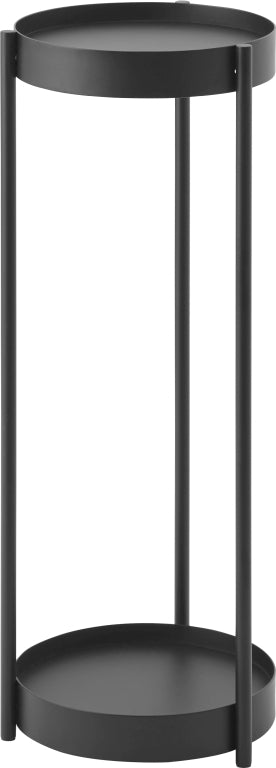 Yamazaki Plantenrek Binnen met Wielen - Tower - Zwart