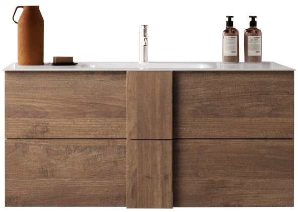 Benvenuto Design Jupiter 60 cm Zwevend Wastafel en Onderkast