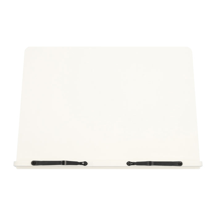 QUVIO Kookboekstandaard - 39 x 28 cm - Wit
