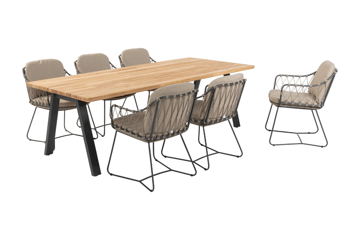 Taste Prego|Ambassador tuinset - 7-delig - 240x100 cm.