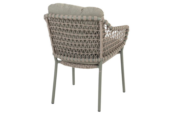 4 Seasons Jura|Prado ronde tuinset - Ø130 cm. - stapelbaar