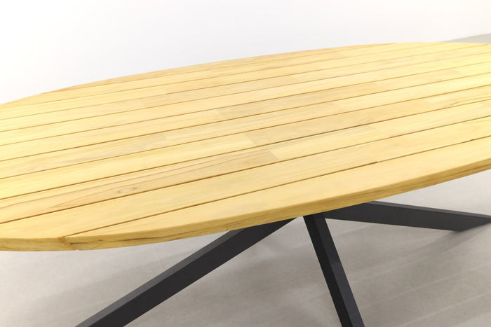 Taste Prego|Prado ellips ovale tuinset - 7-delig - 240x115 cm.