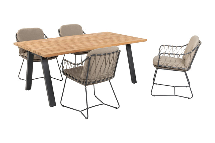 Taste Prego|Ambassador tuinset - 5-delig - 180x100 cm.