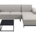 Boavista|Toronto loungeset - Nature Grey - 3-delig - Links